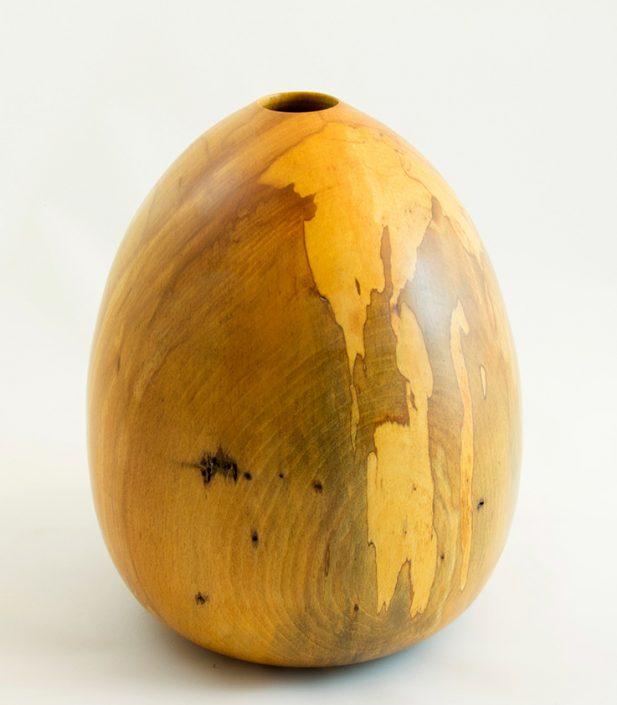 Vases décoratifs en bois tourné. Hêtre Coti. #127