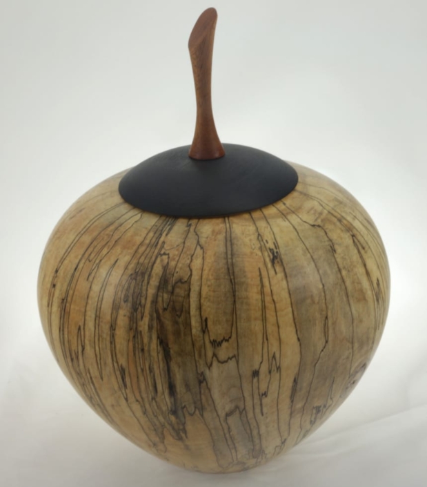 Urne funéraire en bois - #129-Érable Coti 7.25 x 10po.
