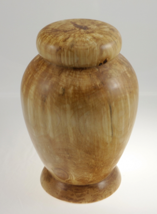 Urne funéraire en bois - #151-Bouleau Coti 7,25 x 11po.