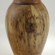 Urne funéraire écologique en bois- #161-Bouleau Coti 7 x 10po.