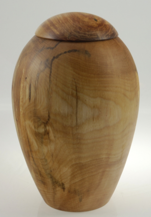 Urne funéraire écologique en bois- #161a-Bouleau Coti 7 x 10po.