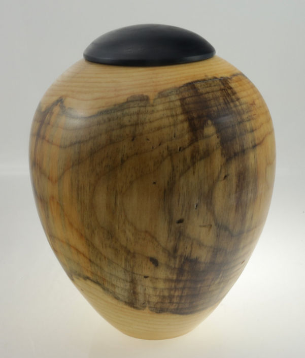 Urne funéraire écologique en bois- #166-Pin Coti 8,25 x 9,75po.