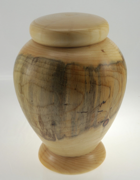 Urne funéraire écologique en bois- #167a-Pin Coti 7,5 x 10,25po.