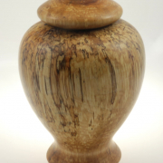 Urne funéraire écologique en bois- #176-Bouleau Coti 7,25 x 10,25po.
