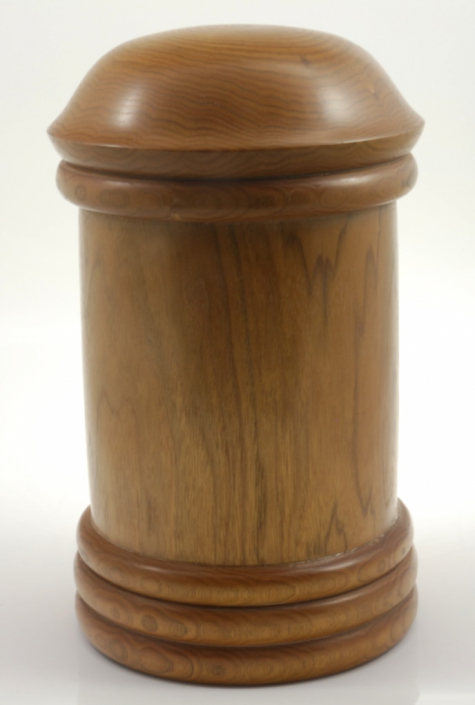 Urne funéraire écologique en bois- #185 - Noyer Cendré 7 x 11,75po.