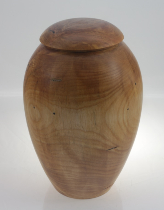 Urne funéraire écologique en bois- #194-Bouleau Coti 7,25 x 10,75 po.