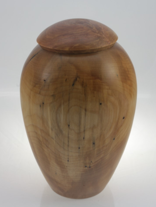 Urne funéraire écologique en bois- #195-Bouleau Coti 7 x 11 po.