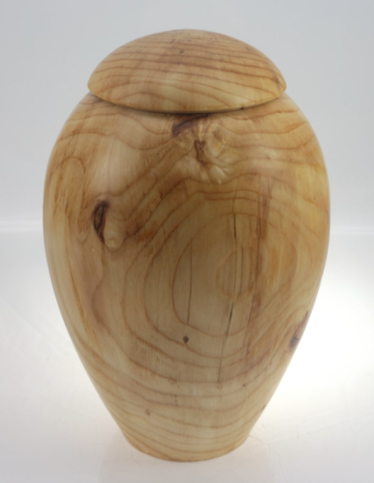 Urne funéraire écologique en bois- #197-Épinette 7,5 x 11,25 po.