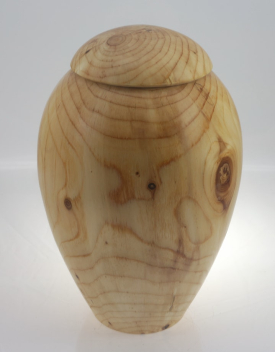 Urne funéraire écologique en bois- #197a-Épinette 7,5 x 11,25 po.