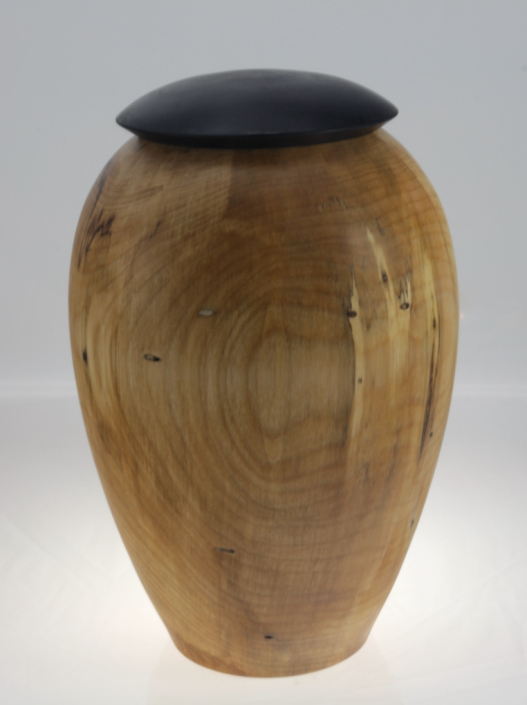 Urne funéraire écologique en bois- #199-Bouleau Coti 7 x 10,75 po.