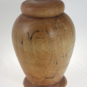 Urne funéraire écologique en bois- #198-Bouleau Coti 7,5 x 10,5 po.