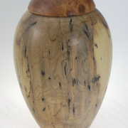 Urne funéraire écologique en bois- #201-Érable Coti 7,25 x 11,25 po.
