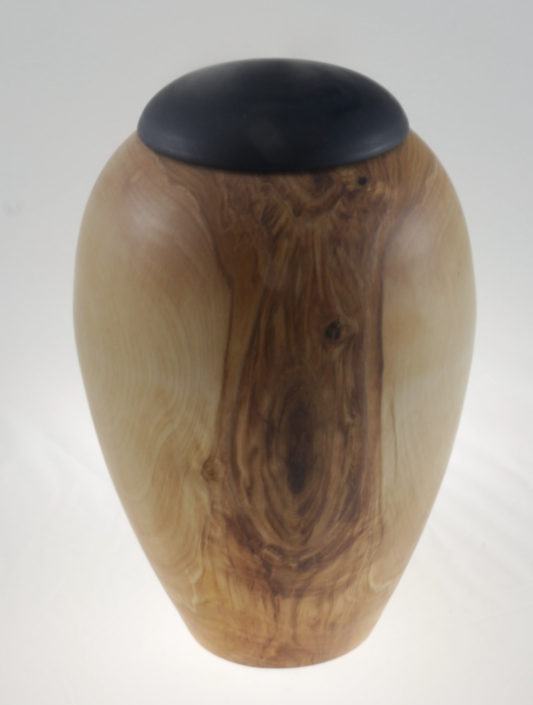Urne funéraire écologique en bois- #207-Bouleau 7,25 x 11 po.