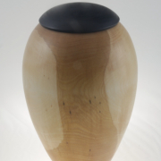 Urne funéraire écologique en bois- #208-Bouleau 7,25 x 10,75 po.
