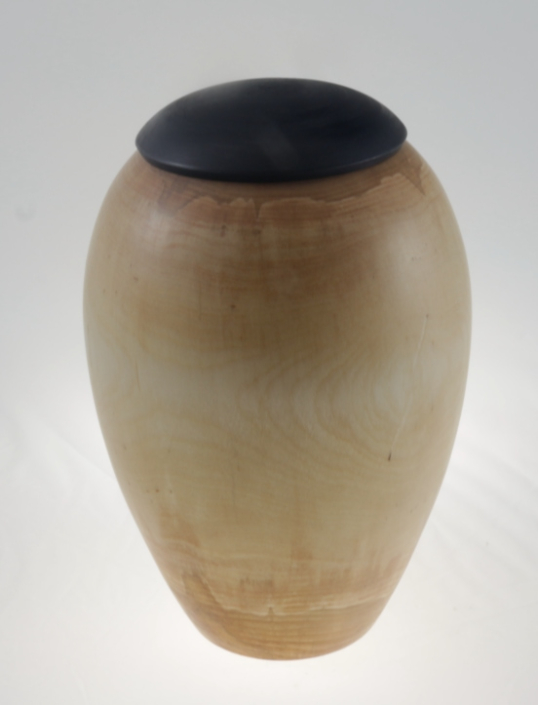 Urne funéraire écologique en bois- #208a-Bouleau 7,25 x 10,75 po.