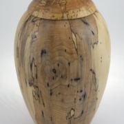 Urne funéraire écologique en bois- #220-Erable Coti 7x11 po.