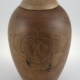 Urne funéraire écologique en bois- #222-Noyer Cendré 7,5x11,5 po.