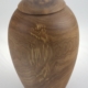 Urne funéraire écologique en bois- #226- Frêne 7,25 x 11,25 po.