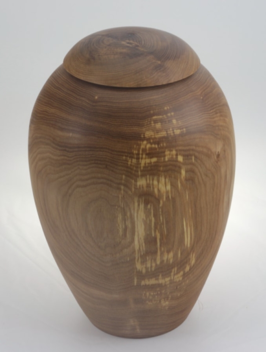 Urne funéraire écologique en bois- #227a- Frêne 7,25 x 11,25 po.
